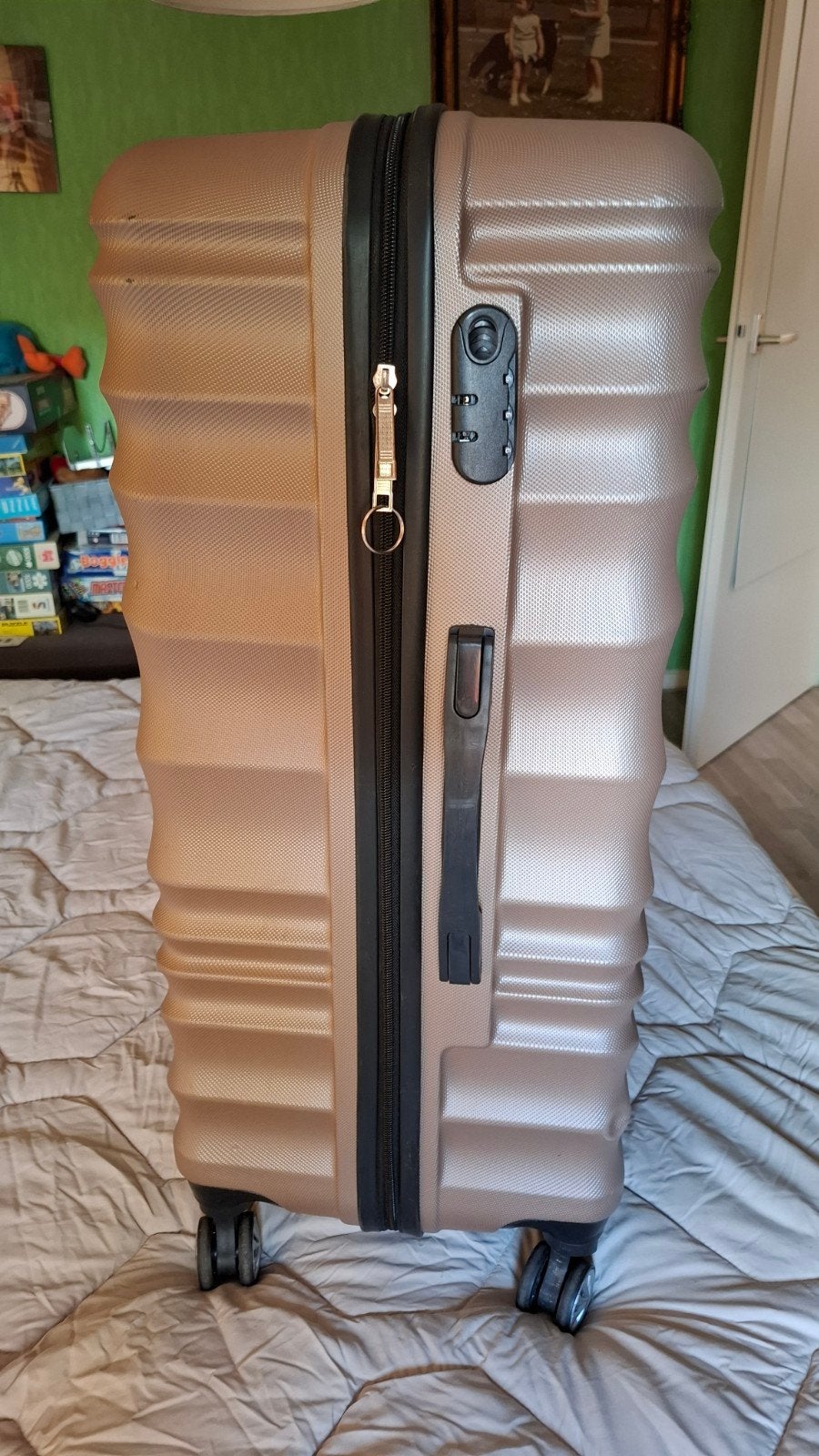 koffer, Ophalen, Hard kunststof, 70 cm of meer, Slot