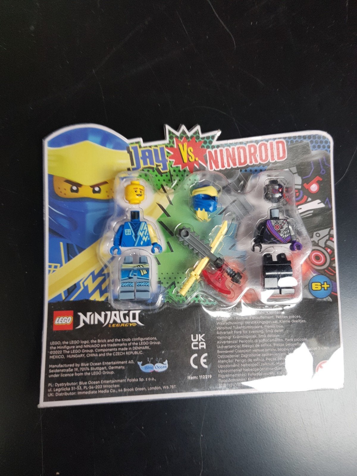 10x ninjago lego blister nr.112219, Lego, Nieuw, Ophalen of Verzenden, Ninjago