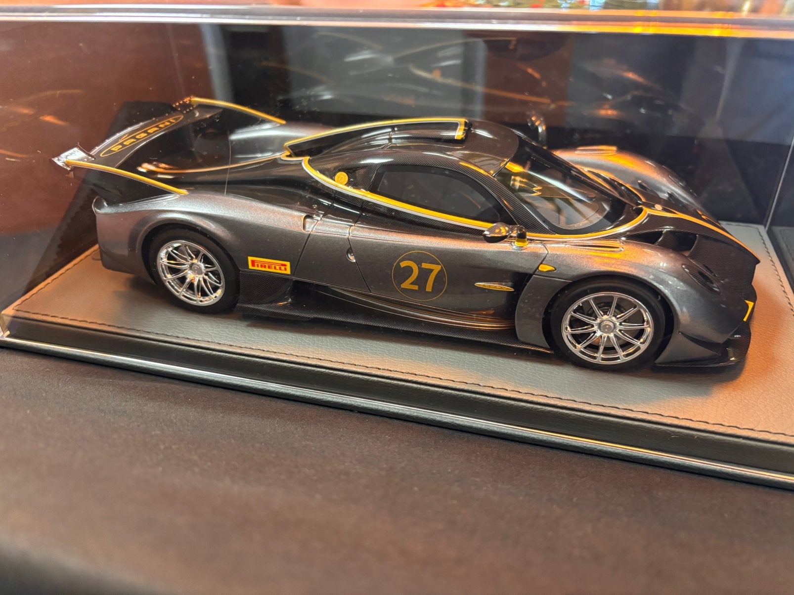 Pagani Huayra R grigio BBR 1:18 ! C4F, Overige merken, BBR, ., Nieuw