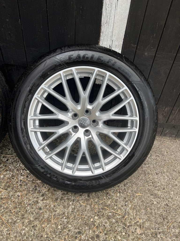 Nieuwe! Originele Audi Q7 SQ7 E-Tron velgen S-line 20” 5x112, Niet ingevuld, Gebruikt, 285 mm, Banden en Velgen