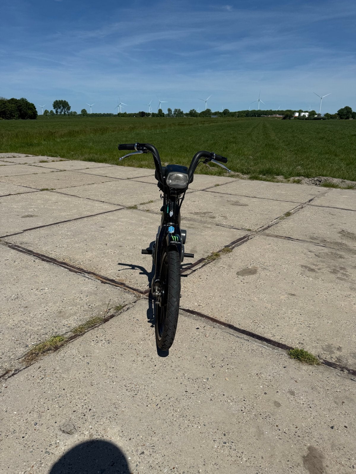 Piaggio Ciao zwart met extra's en nieuwe achterband, Ophalen, Gebruikt