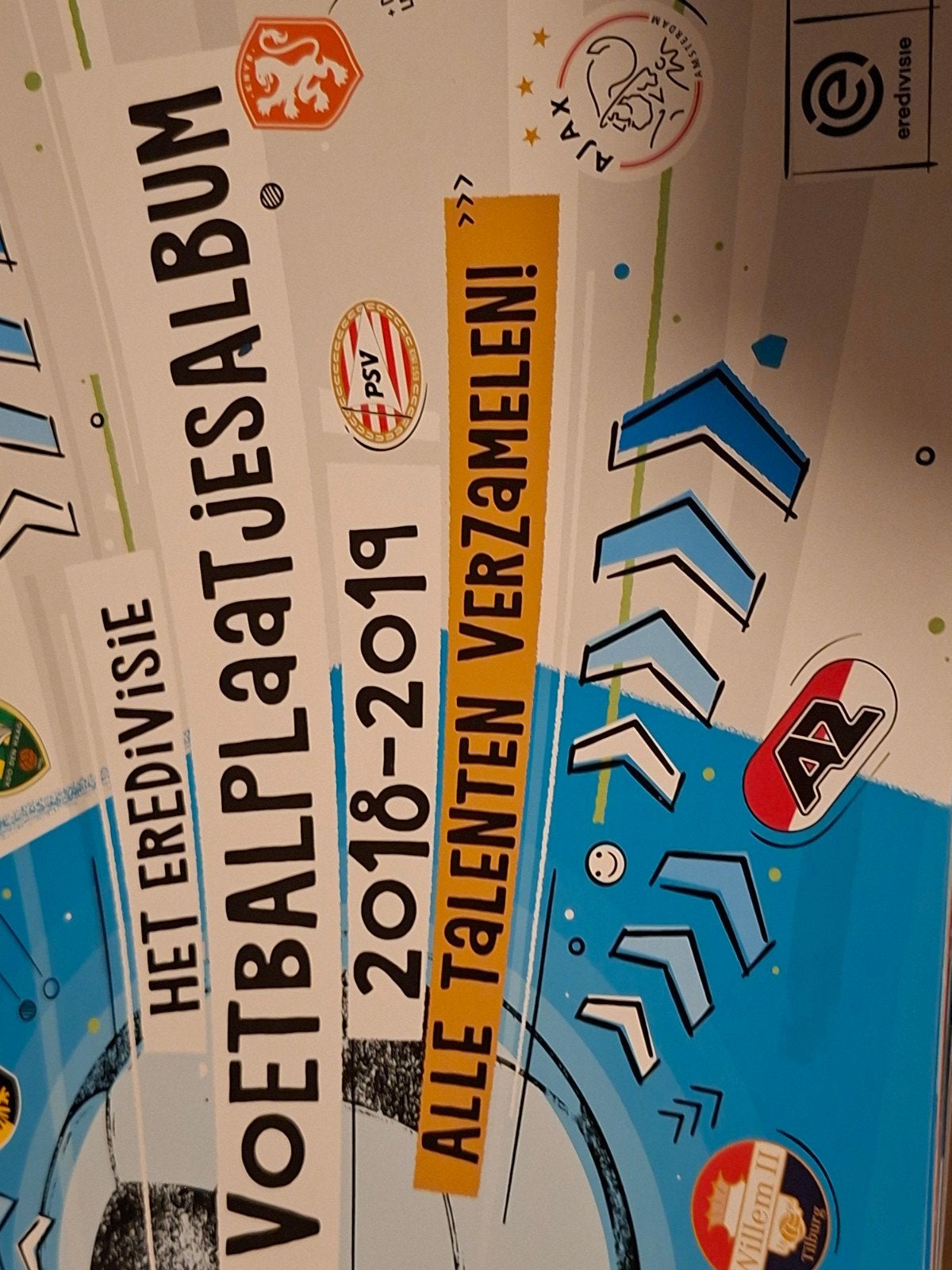 Ah voetbal plaatjes 2018- 2019 album en heel veel dubbelen, Albert Heijn, Ophalen of Verzenden