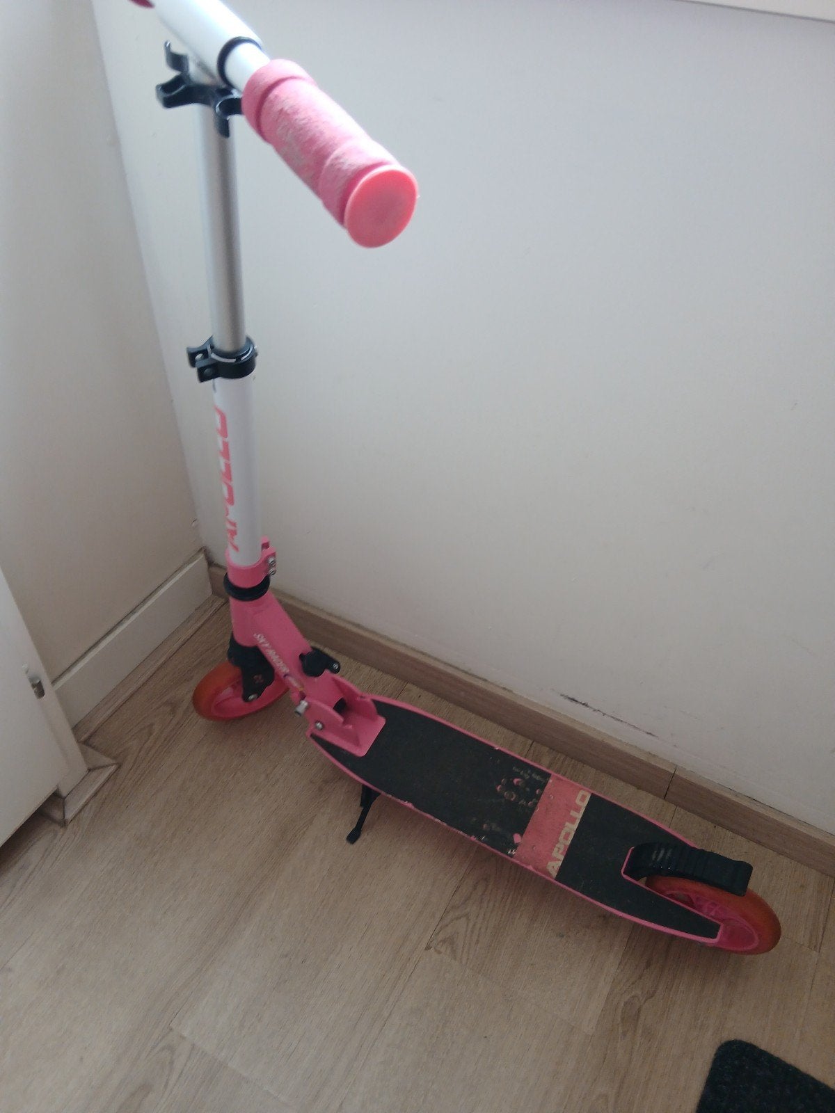 Roze Apollo step voor kinderen, Ophalen of Verzenden, Gebruikt, Gewone step