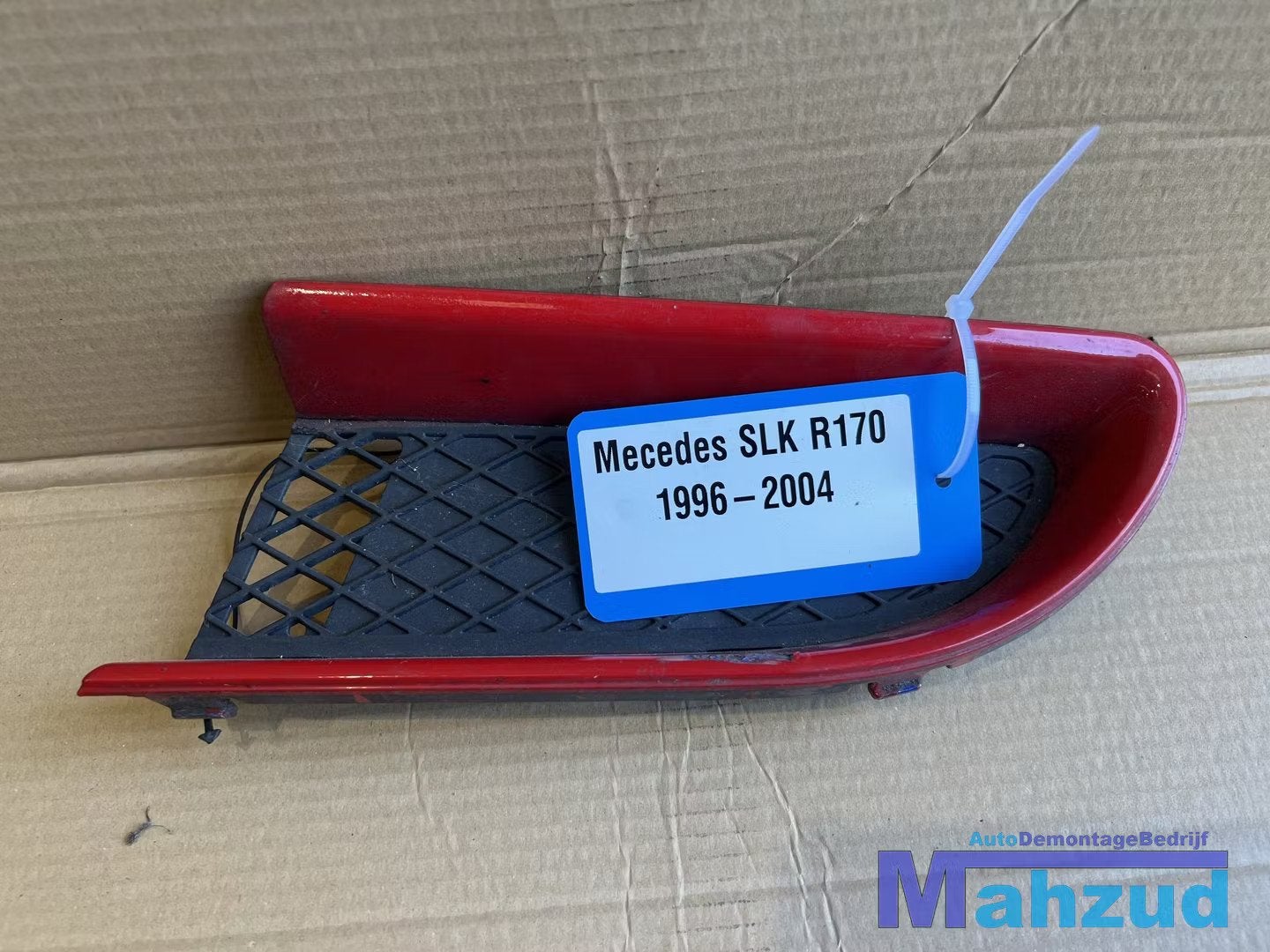 Mercedes SLK R170 ROOD Links bumper rooster 1996-2004, Gebruikt, Mercedes-Benz AG, Mercedes-Benz, Ophalen of Verzenden