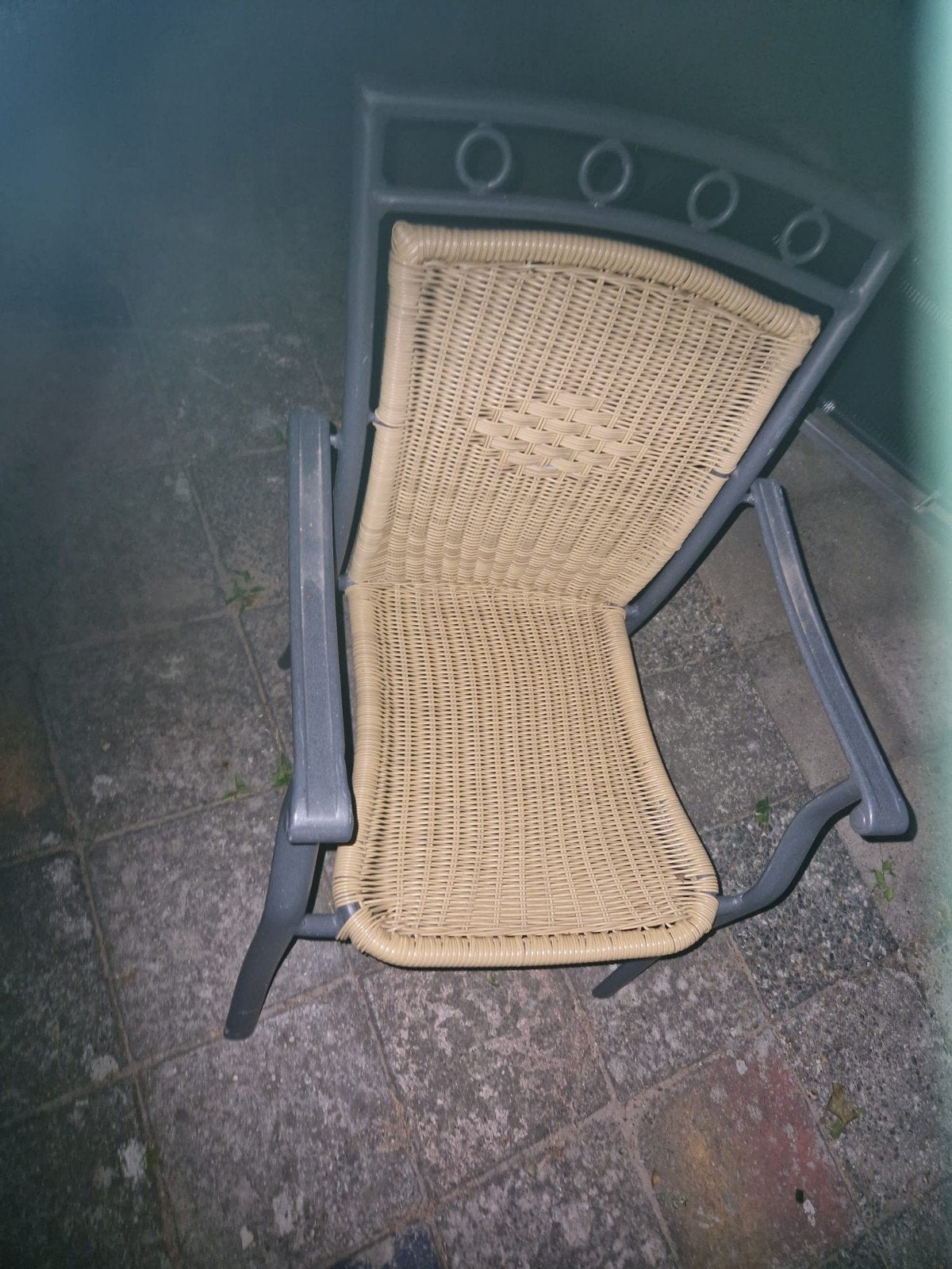 2x Bois le duc tuinstoel rotan / riet, Ophalen, Rotan