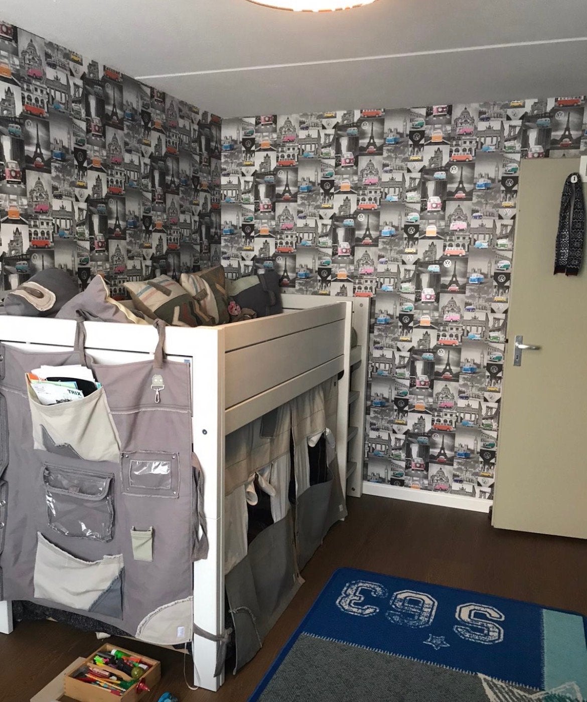 Lifetime half hoogslaper met matras en extra's, Ophalen, Gebruikt, 90 cm, Eenpersoons