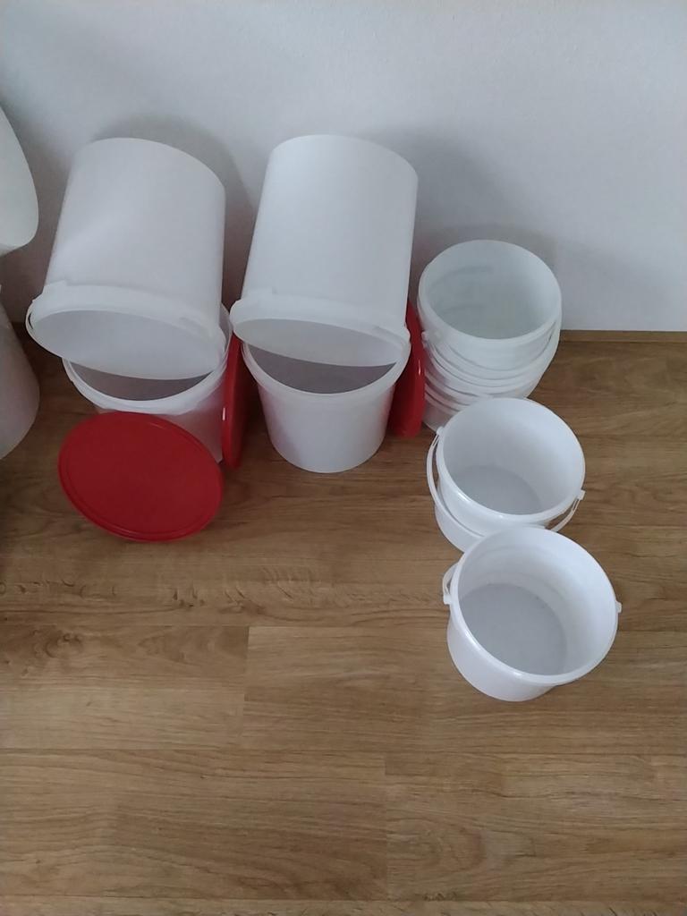Kunststofemmers, Huis en Inrichting, Keuken | Tupperware, Ophalen, Overige typen