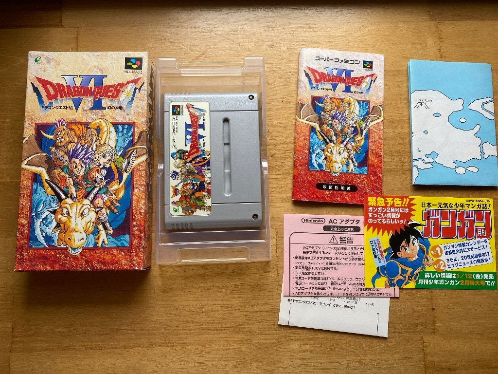 Dragon quest VI super famicom, 1 speler, Ophalen of Verzenden, Zo goed als nieuw, Vanaf 3 jaar