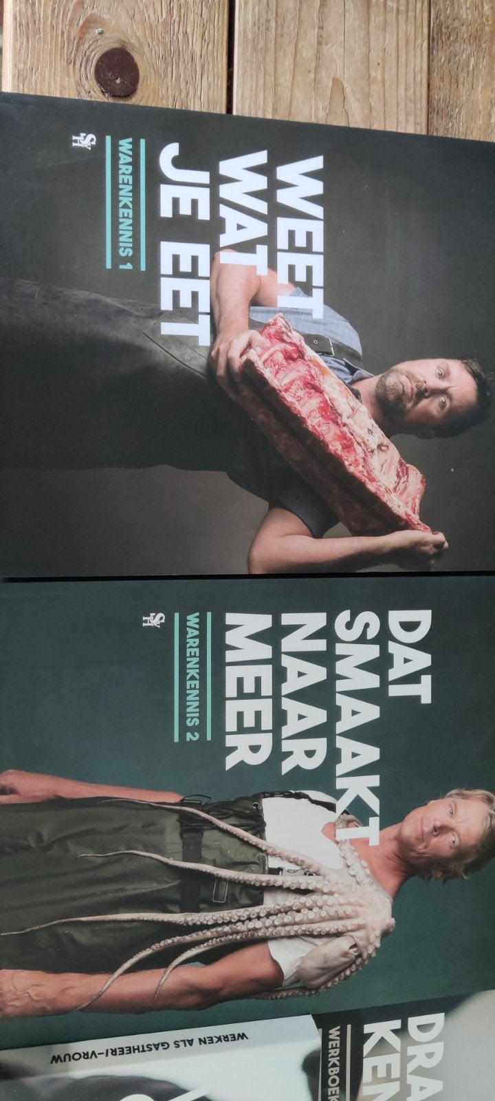 Warenkennis 1 & 2: Weet wat je eet & Dat smaakt naar meer, Boeken, Ophalen of Verzenden, Zo goed als nieuw, MBO, Onbekend