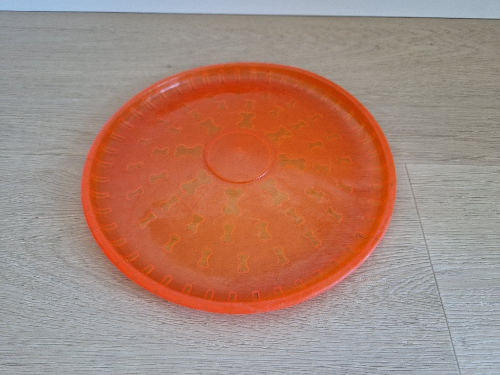 Honden frisbee, Dieren en Toebehoren, Ophalen of Verzenden, Zo goed als nieuw, Apporteerspeelgoed