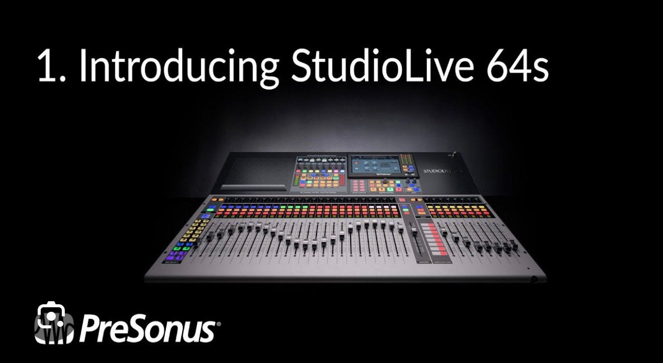 PreSonus StudioLive 64S | NIEUW in doos, ongebruikt, Ophalen, Nieuw, 20 kanalen of meer, Microfooningang