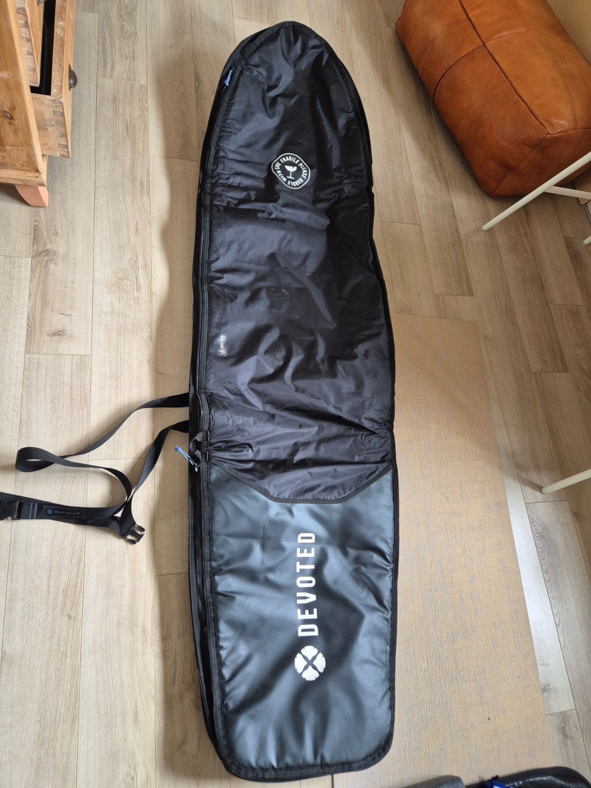 Double Boardbag/travelbag devoted 7'1, Ophalen, Zo goed als nieuw, Overige typen