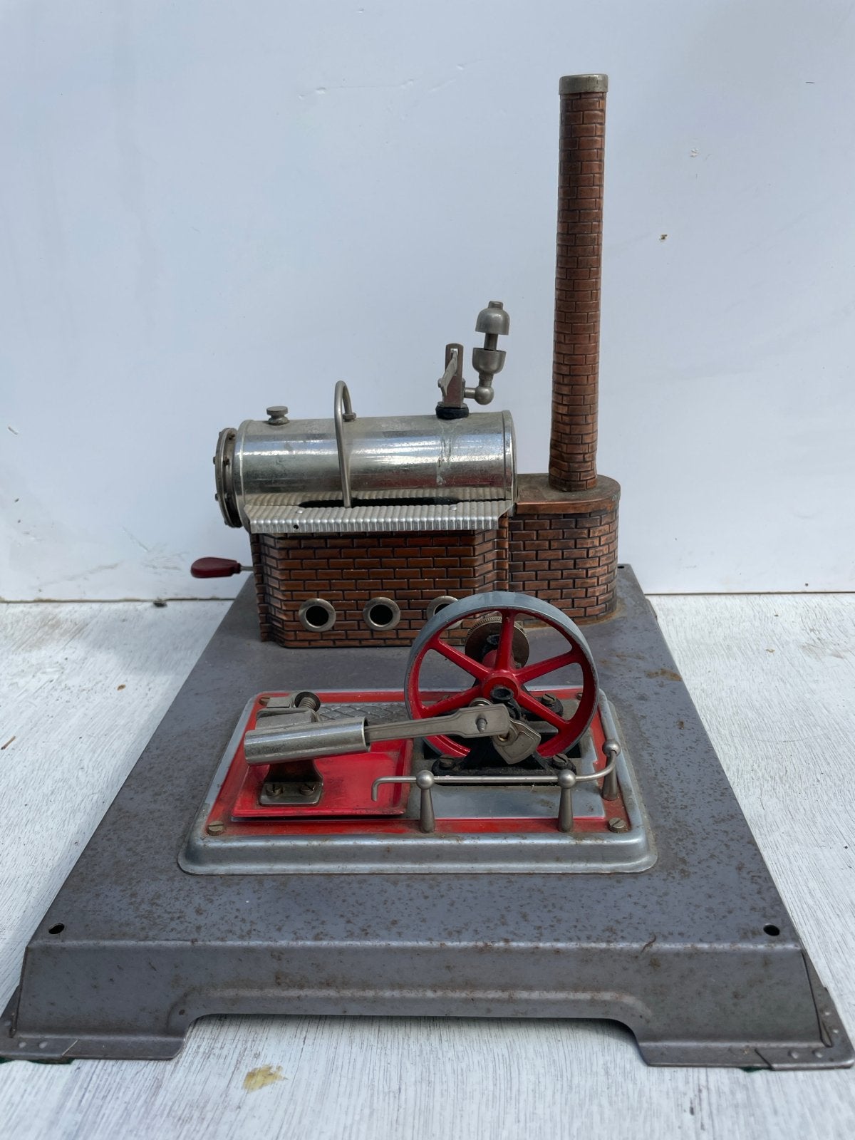 Vintage Wilesco D12 stoommachine jaren ’50/’60 – origineel, Ophalen of Verzenden, Gebruikt