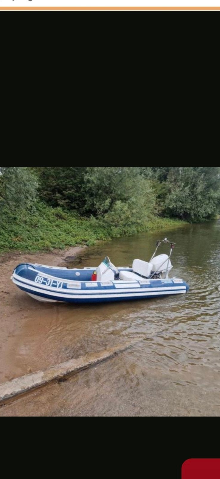 Johnson rubberboot 35pk, Ophalen of Verzenden, Motor en Techniek, Motorboot