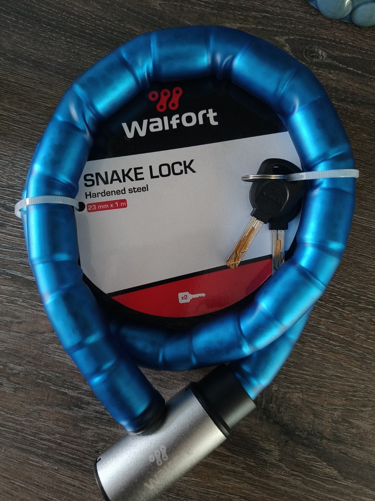 Walfort Fietsslot Snake Lock Nieuw, Ophalen of Verzenden, Nieuw, Kabelslot
