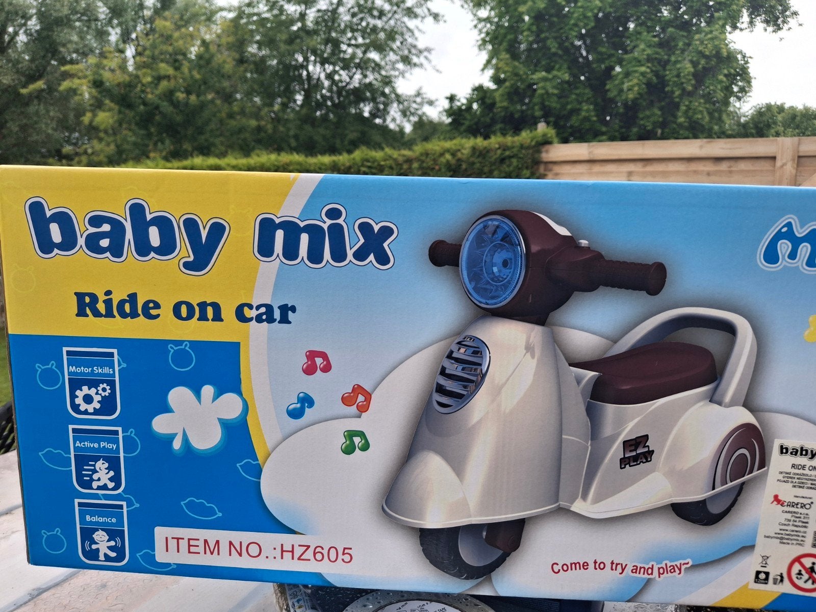Nieuwe baby scooter zie foto.s, Ophalen of Verzenden, Nieuw, Overige typen, Met licht