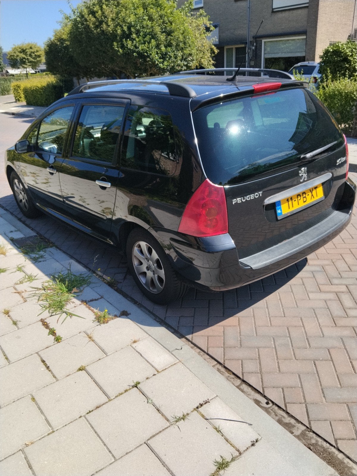 Peugeot 307 1.6 16V SW 2004 Zwart, Stof, Elektrische ramen, Zwart, 4 cilinders