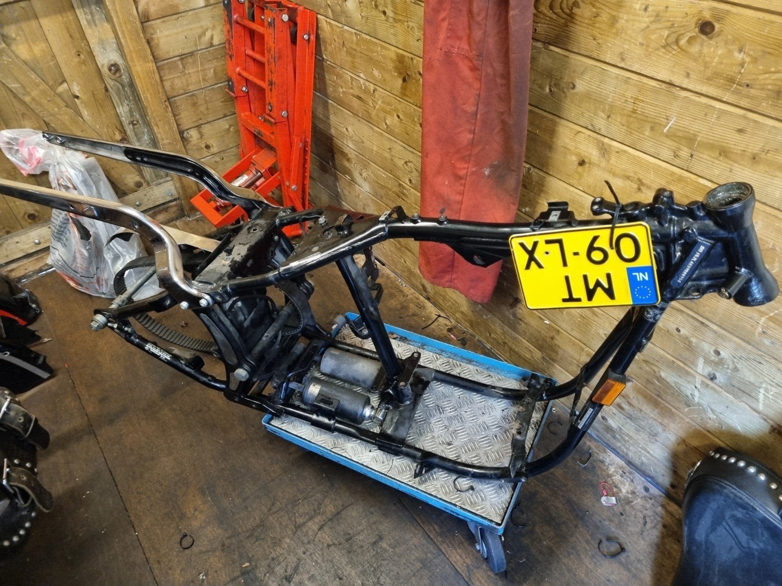 frame met kenteken heritage softail 1995, Motoren, Motoren | Harley-Davidson, Particulier, Gebruikt, Chopper