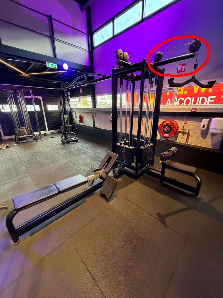 Multiststion, Sport en Fitness, Fitnessmaterialen, Ophalen of Verzenden, Gebruikt