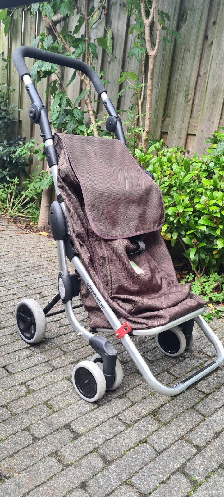 Playmarket boodschappenkarretje, Ophalen, Zo goed als nieuw, Bruin, 30 cm of meer