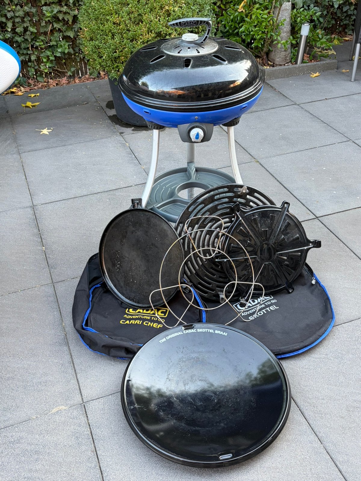Skottel braai Cadac Carri Chef, Tuin en Terras, Gasbarbecues, Ophalen, Gebruikt