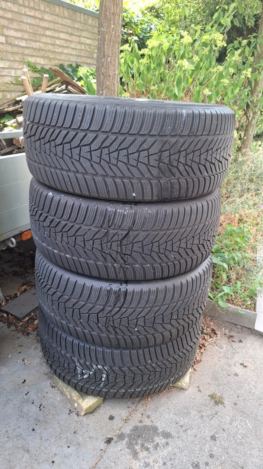 Hankook Winter I*cept evo3 275/45R20 winterbanden, Ophalen, Gebruikt, 275 mm, Winterbanden