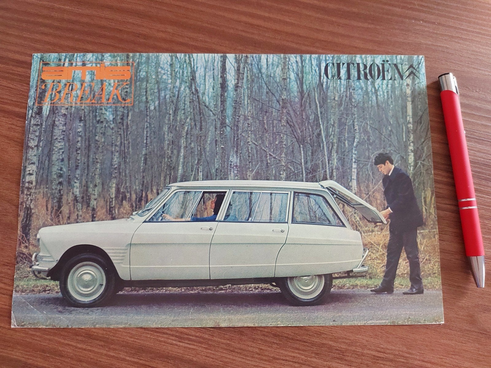 1964 Citroën Ami6 break folder sheet NL, Ophalen of Verzenden, Zo goed als nieuw, Citroën
