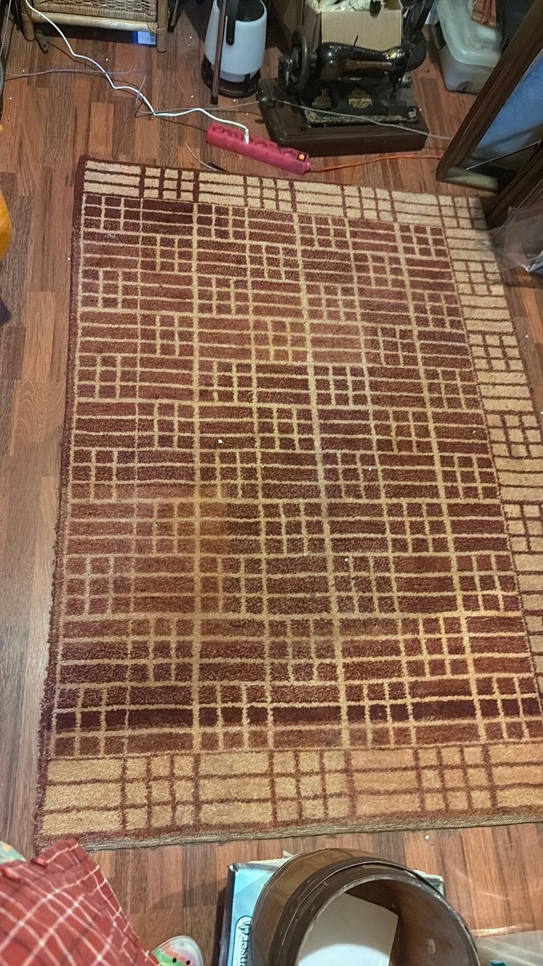Leuk dik kleed 175x 124, Ophalen of Verzenden, Zo goed als nieuw, Rechthoekig