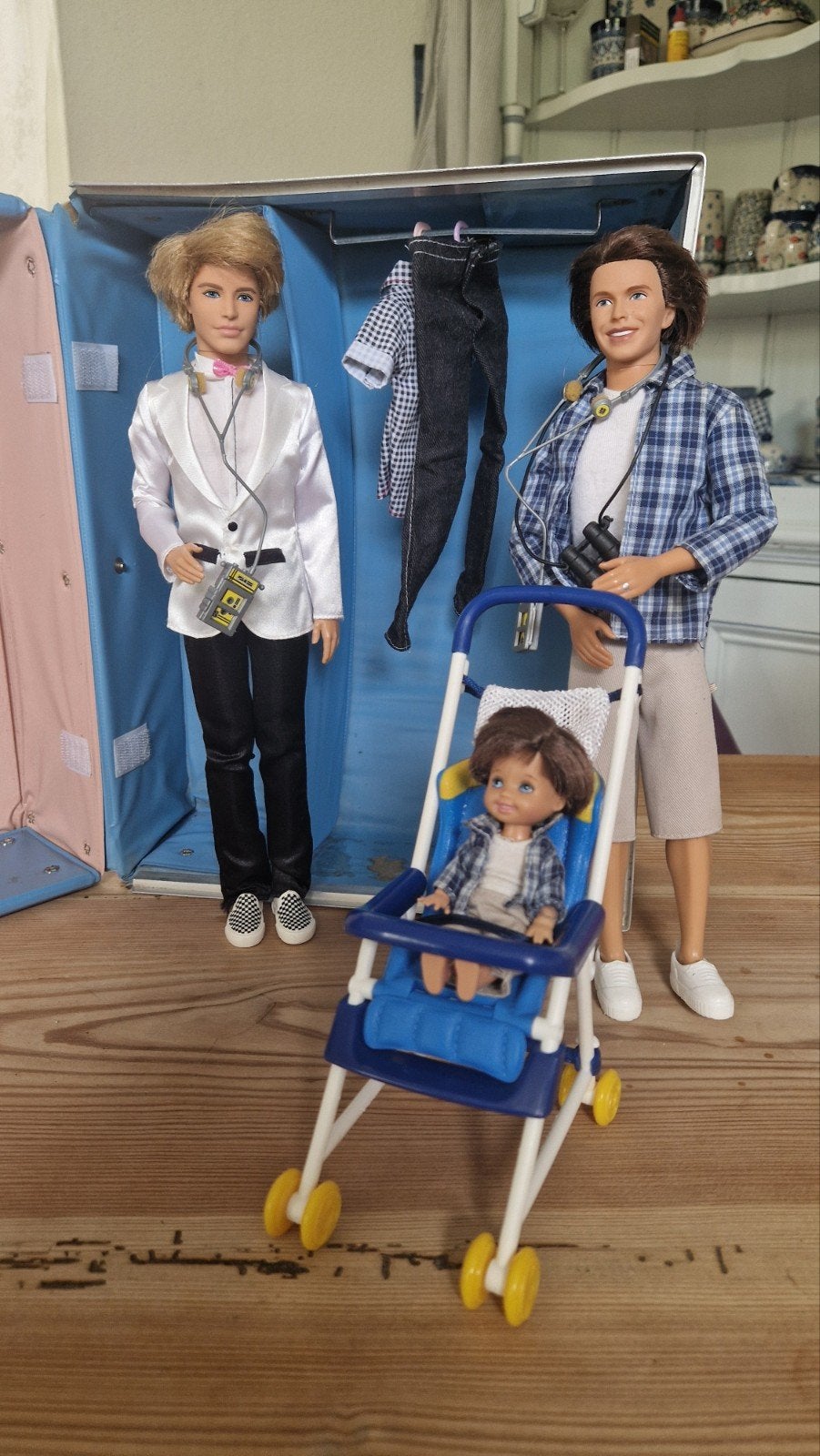 barbiekoffer met inhoud, Ophalen of Verzenden, Gebruikt, Barbie