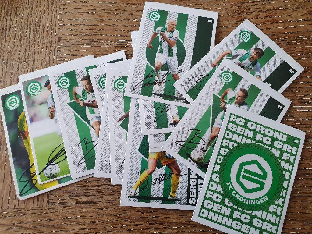 FC Groningen voetbalplaatjes, Ophalen of Verzenden, Nieuw, Overige binnenlandse clubs, Poster, Plaatje of Sticker