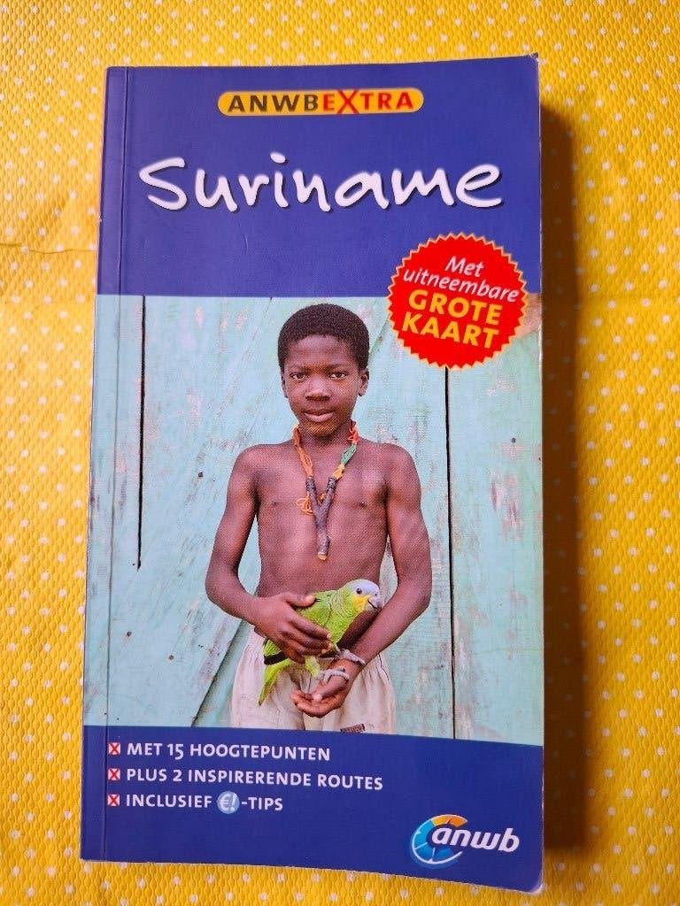 ANWB Extra Suriname Reisgids met uitneembare kaart, Boeken, Reisgidsen, Ophalen of Verzenden, Zuid-Amerika, Reisgids of -boek