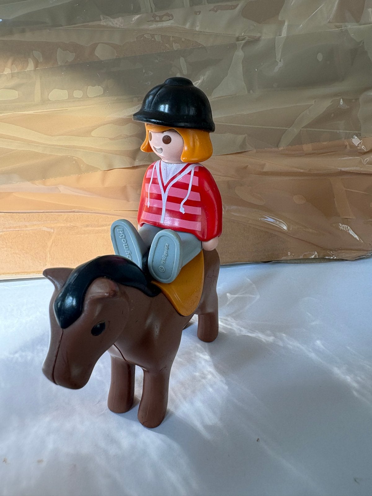 Playmobil ruiter met paard, Ophalen of Verzenden, Gebruikt, Jongen of Meisje