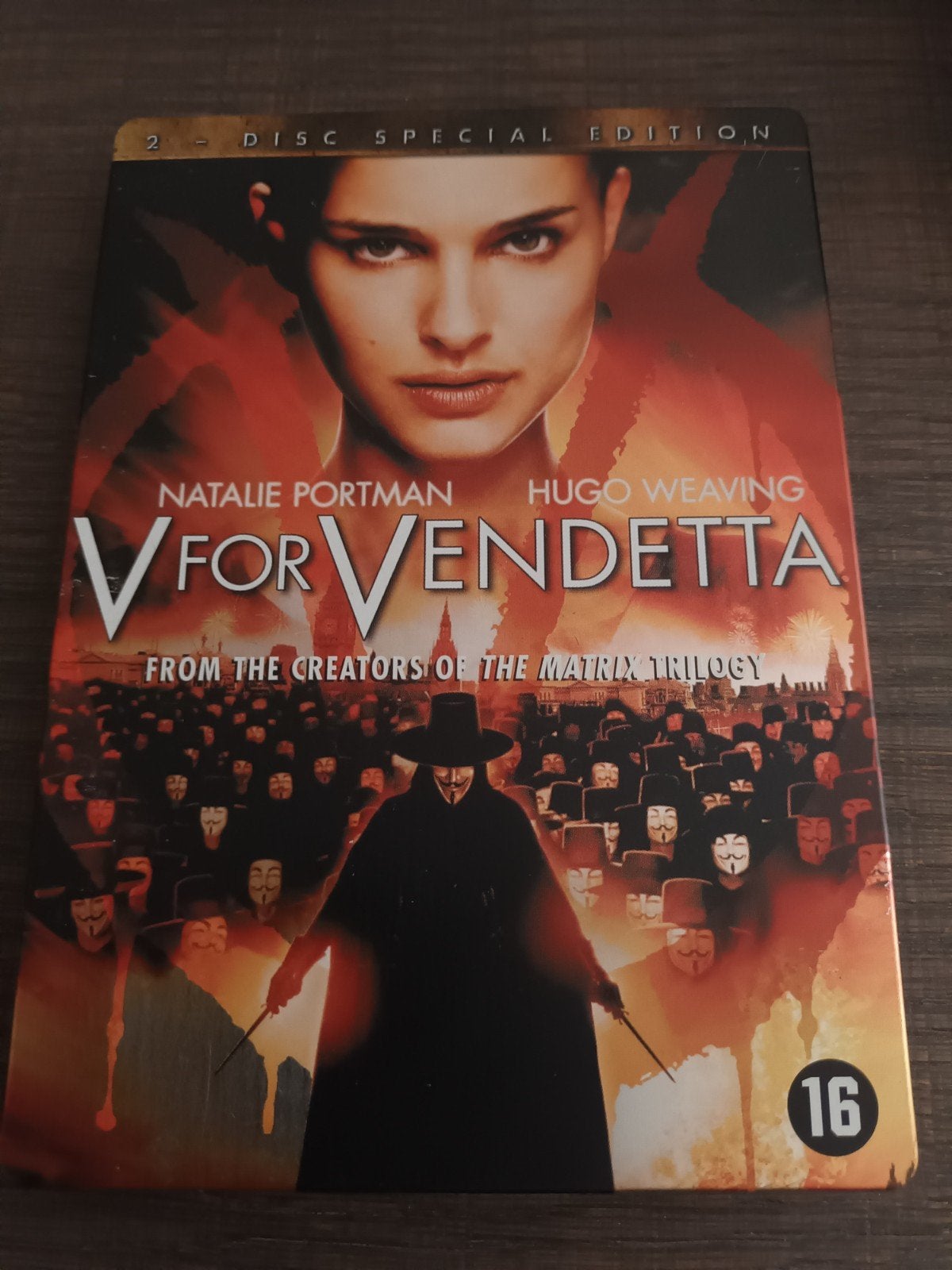 2-disc dvd V for Vendetta, Vanaf 16 jaar, Ophalen of Verzenden, Zo goed als nieuw