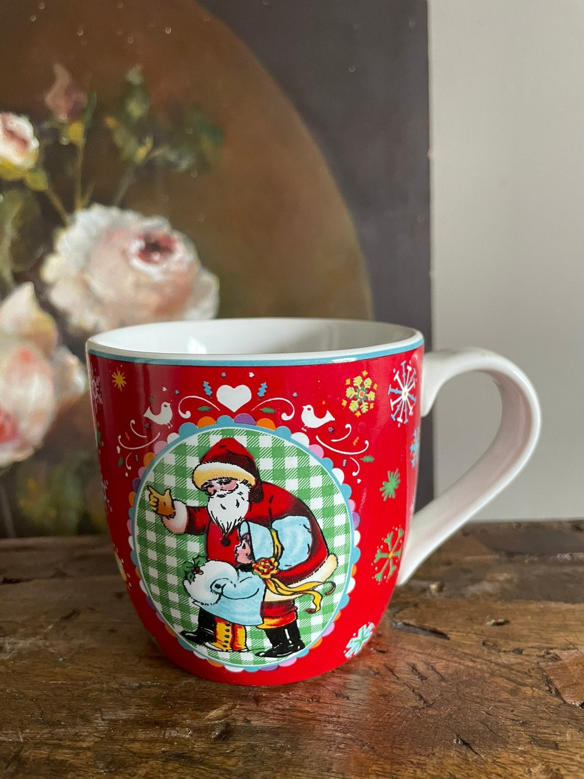 1 Albert heijn kerstmok, Ophalen of Verzenden, Zo goed als nieuw, Overige stijlen, Kop(pen) en/of Schotel(s)