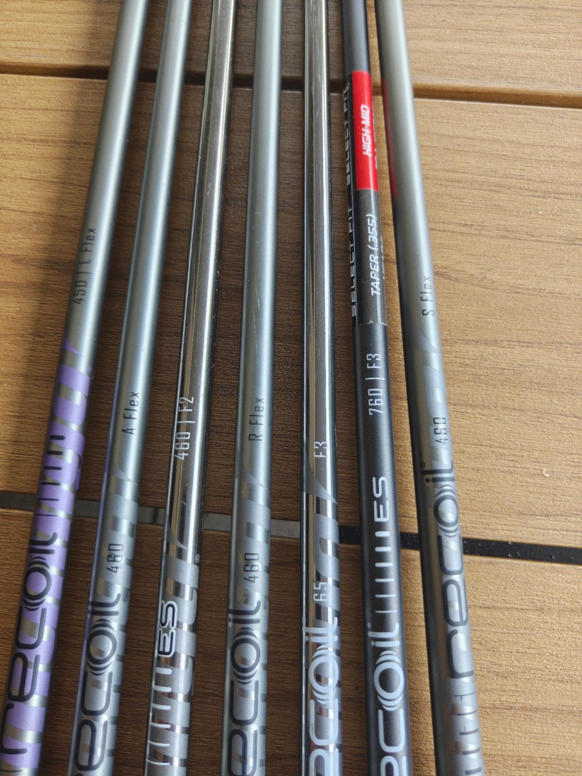 Recoil shafts voor golfclubs. Ijzer 7., Ophalen of Verzenden, Club, Overige merken