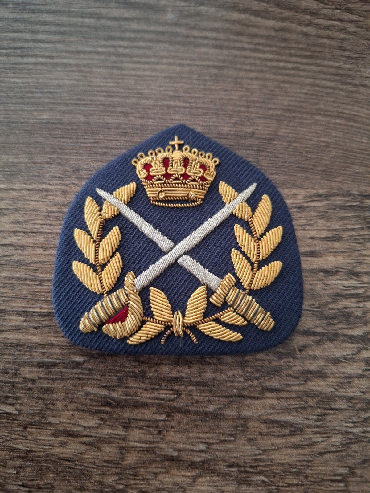 brevet Meester op de degen ongedragen Klu, Verzamelen, Ophalen of Verzenden, Luchtmacht, Nederland, Embleem of Badge