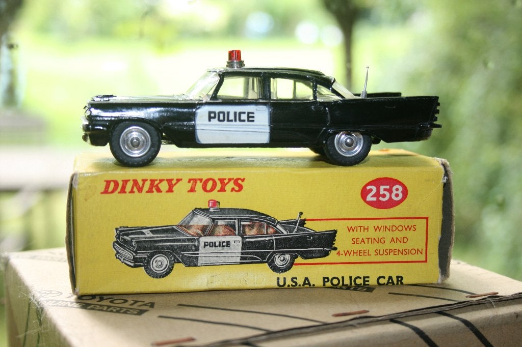 Dinky Toys Desoto Police Car, --, Auto, Dinky Toys, Ophalen of Verzenden