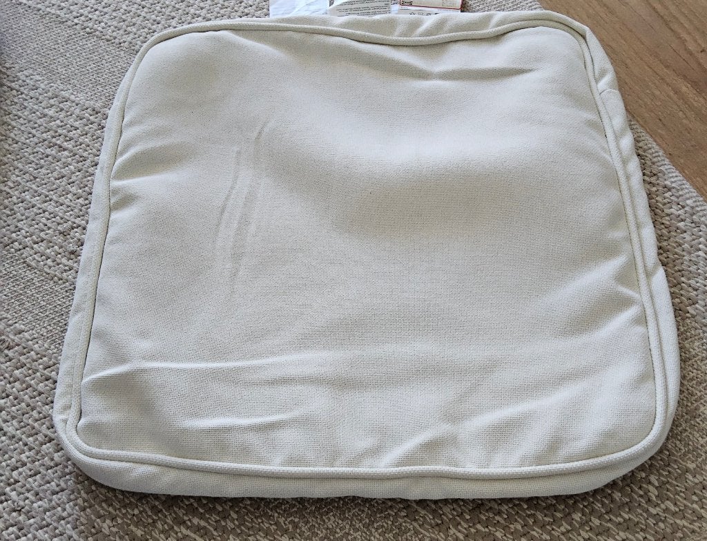 Nieuw IKEA JÄRPÖN zitkussen 50x50 cm – Beige/Ecru, Ophalen, Nieuw, Beige, Vierkant