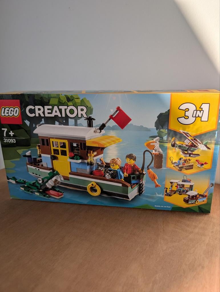 Sealed: Lego Creator 31093 Woonboot Avontuur, Kinderen en Baby's, Speelgoed | Duplo en Lego, Ophalen, Nieuw