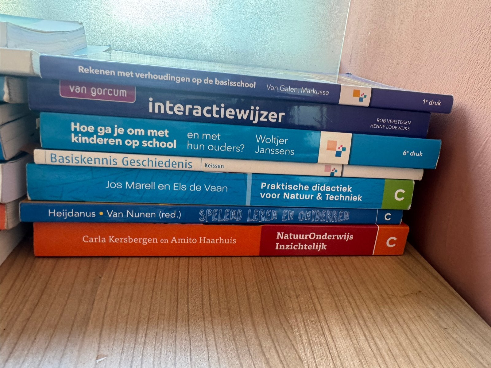 Pabo boeken 2025 - Diverse studieboeken voor de Pabo, Verzenden, Gamma, Zo goed als nieuw, HBO