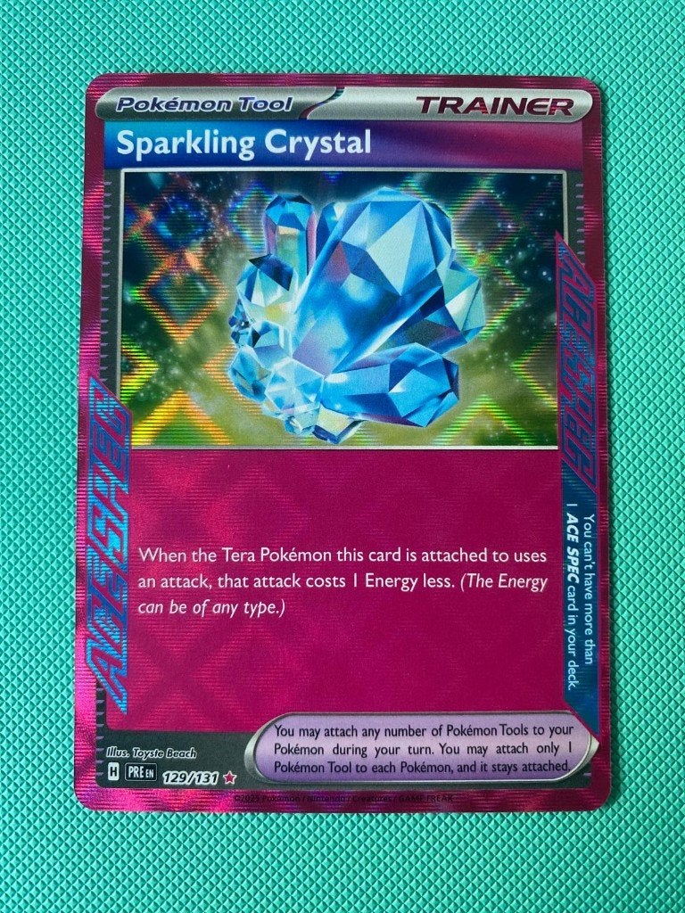 Sparkling Crystal 129/131 PRE, Ophalen of Verzenden, Nieuw, Losse kaart, Foil