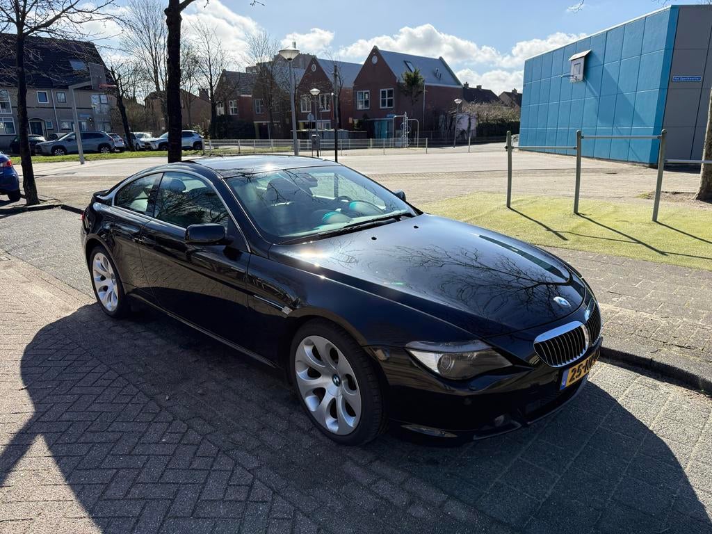 BMW 6-Serie 4.4 CI 645 Coupe AUT 2004 Zwart, Auto's, BMW, Automaat, Achterwielaandrijving, 8 cilinders, 1595 kg