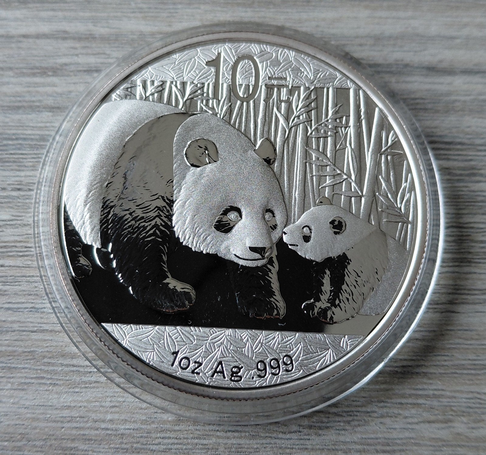 2011 China Panda 1 oz .999 Zilver, Ophalen of Verzenden, Zilver
