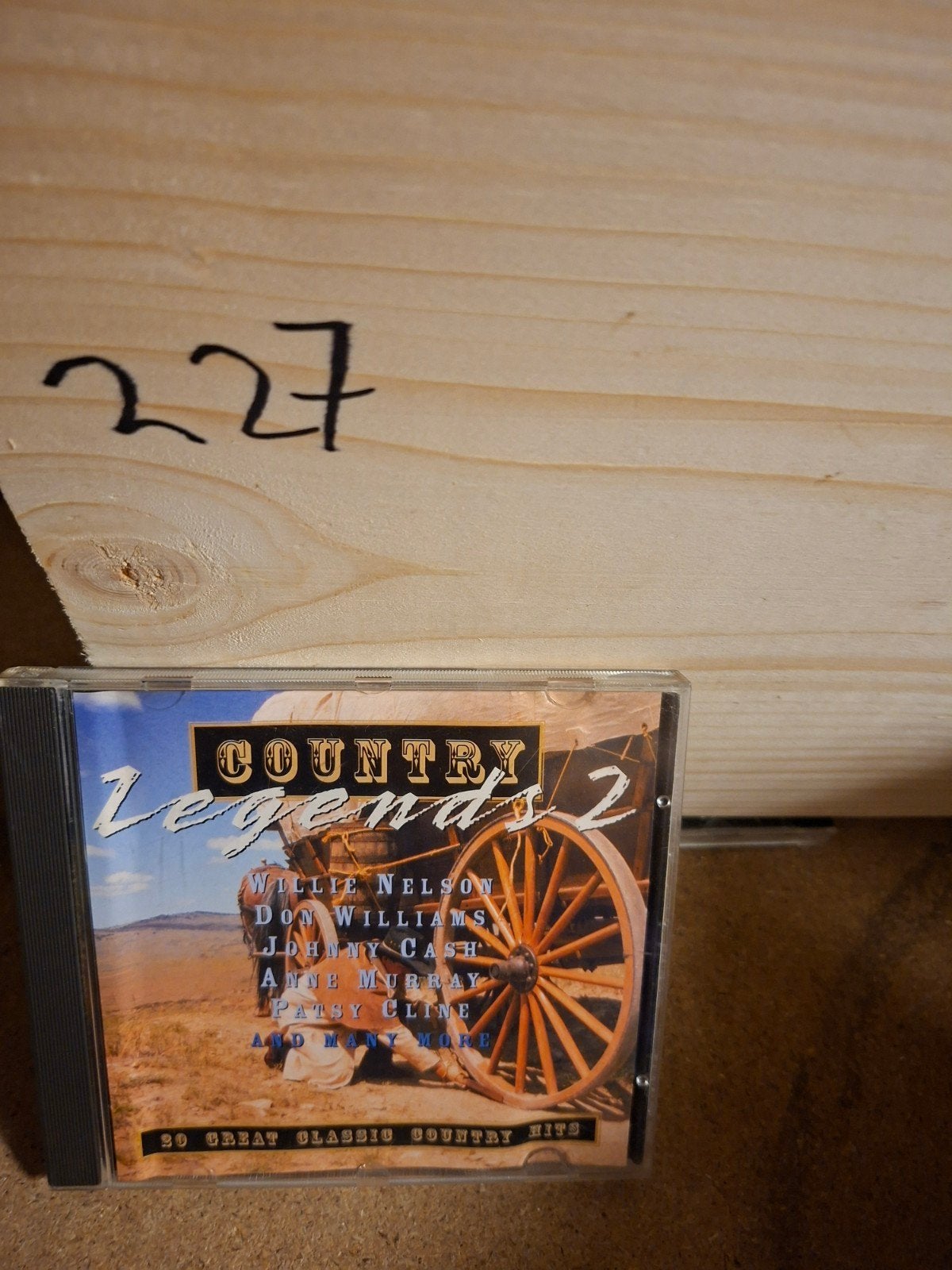 Country Legends 2 CD - Willie Nelson, Johnny Cash e.a., Ophalen of Verzenden, Gebruikt, Verzamelalbum, Country