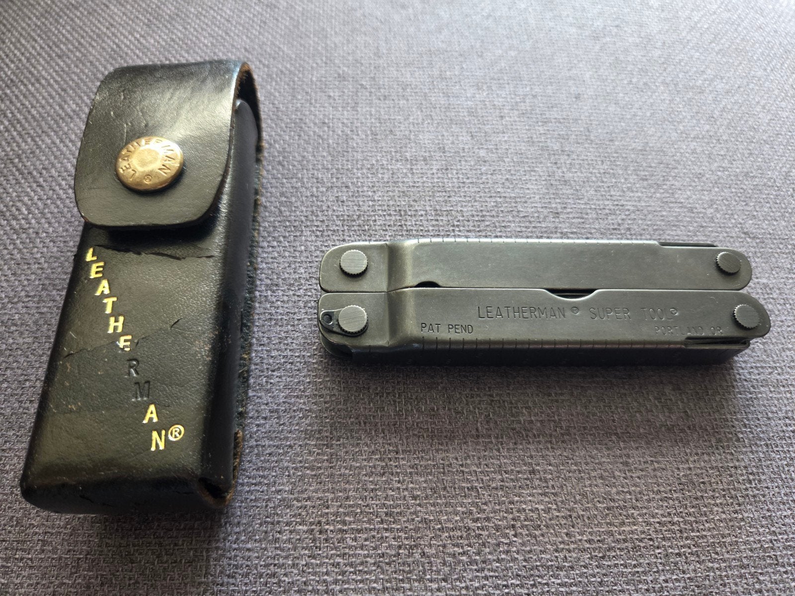 Vintage Leatherman Super Tool 1st Gen Black Oxide (0598), Ophalen of Verzenden