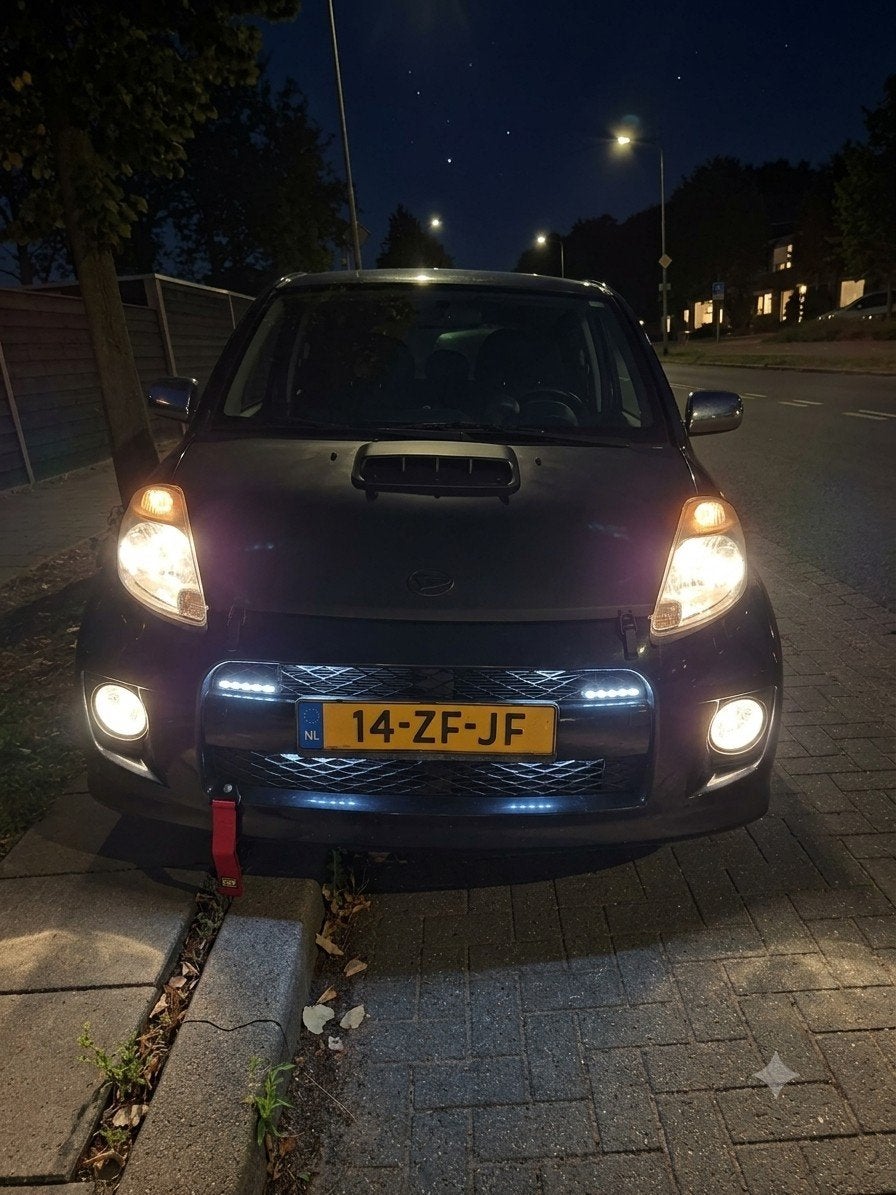 Daihatsu Sirion 2  1.3 16v SPORT 2008, Auto's, Voorwielaandrijving, Stof, 4 cilinders, Zwart