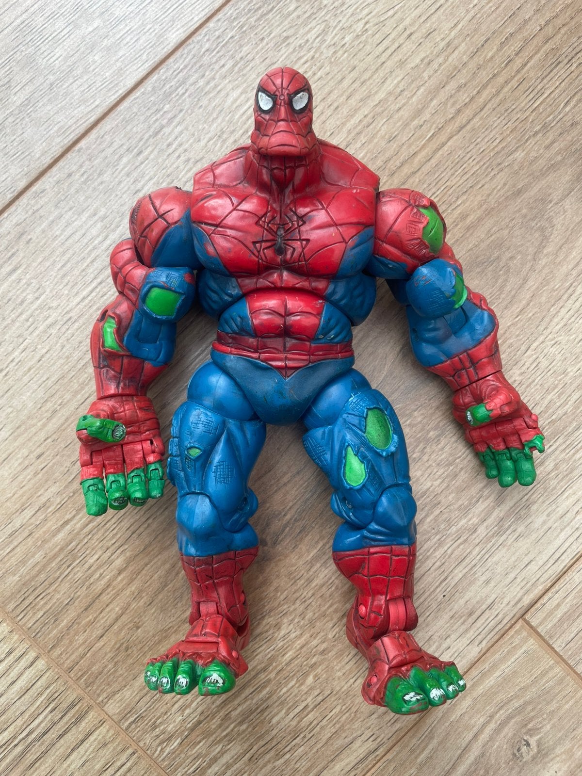 Hulk spiderman, Kinderen en Baby's, Speelgoed | Actiefiguren, Verzenden, Gebruikt