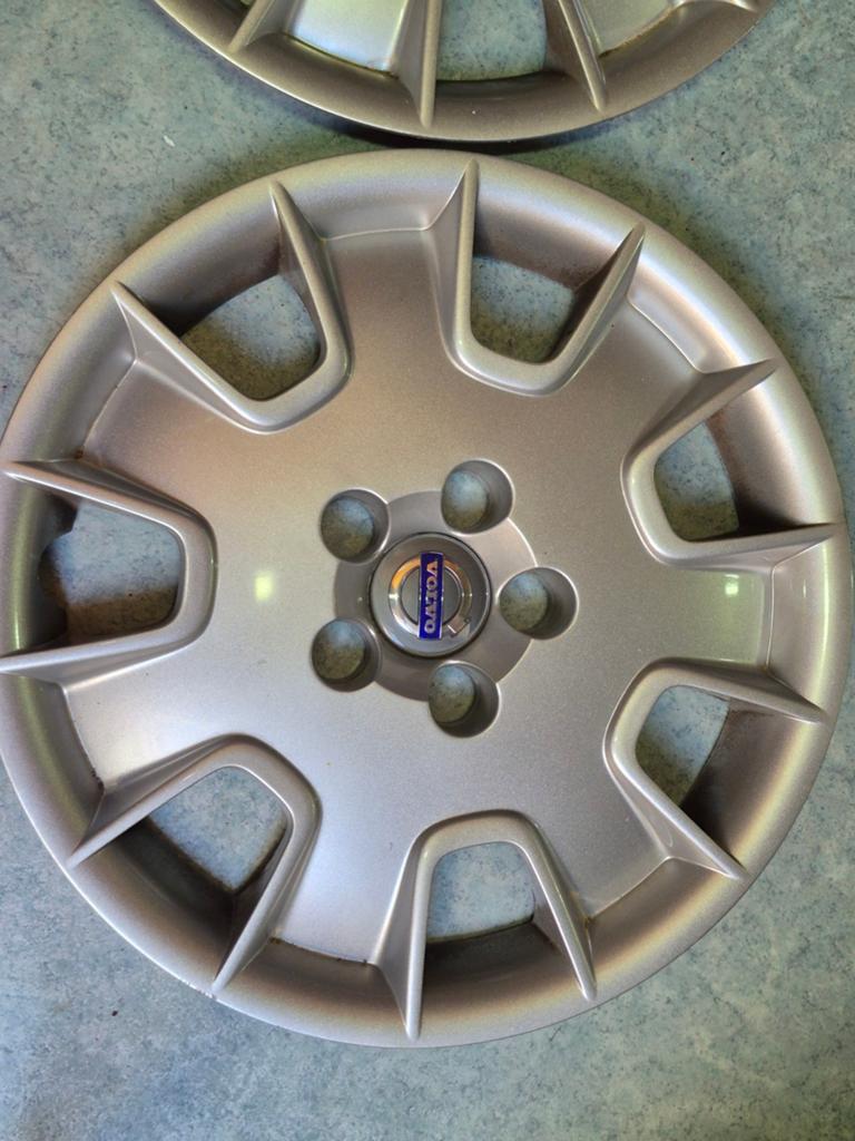 Originele Volvo 16 inch wieldoppen (set van 4), Ophalen of Verzenden, Gebruikt