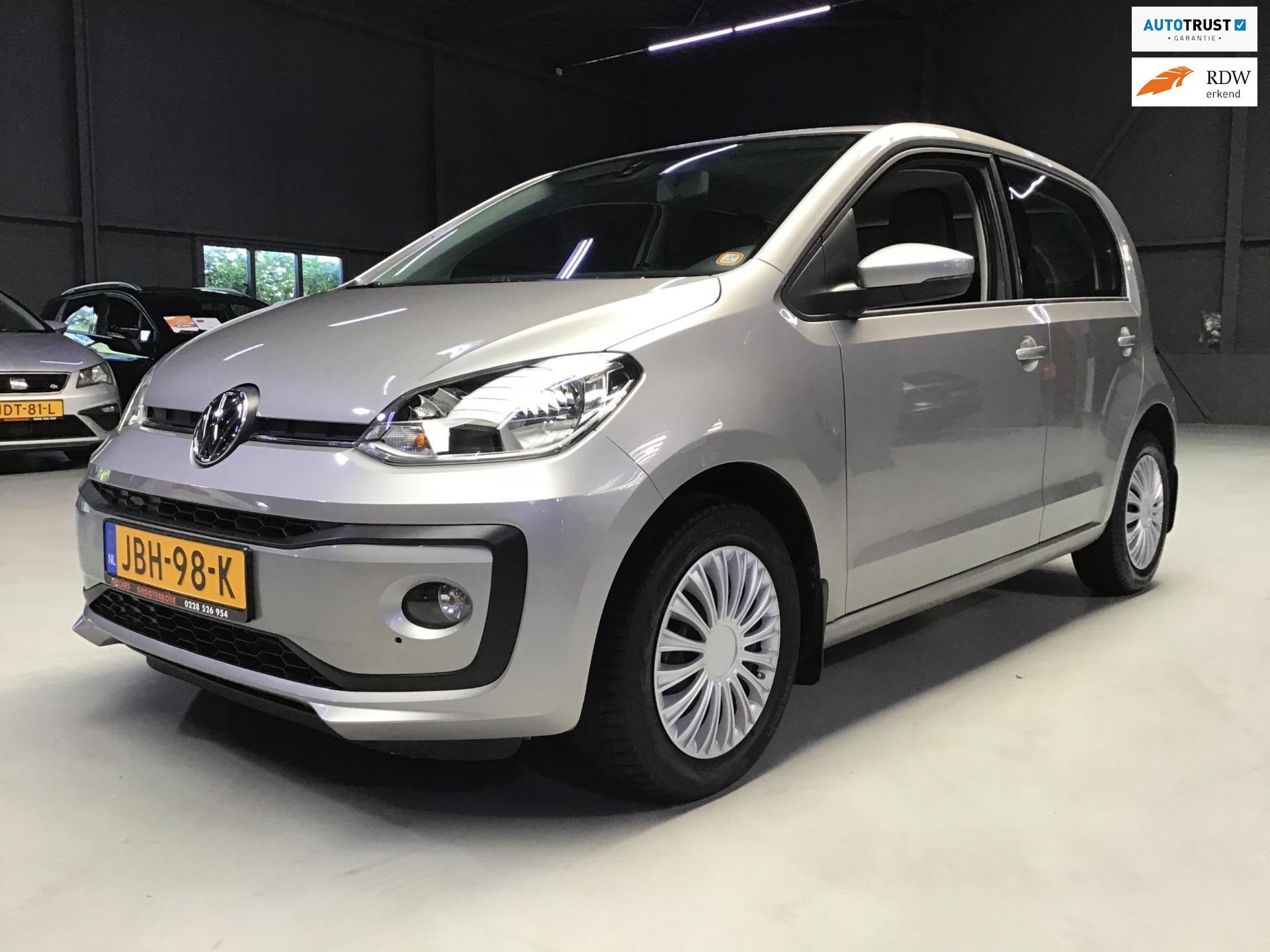 Volkswagen UP! 1.0 I 1e Eigen. I Dealer Onderh. I New Apk +, Voorwielaandrijving, Stof, Gebruikt, Automatische klimaatregeling