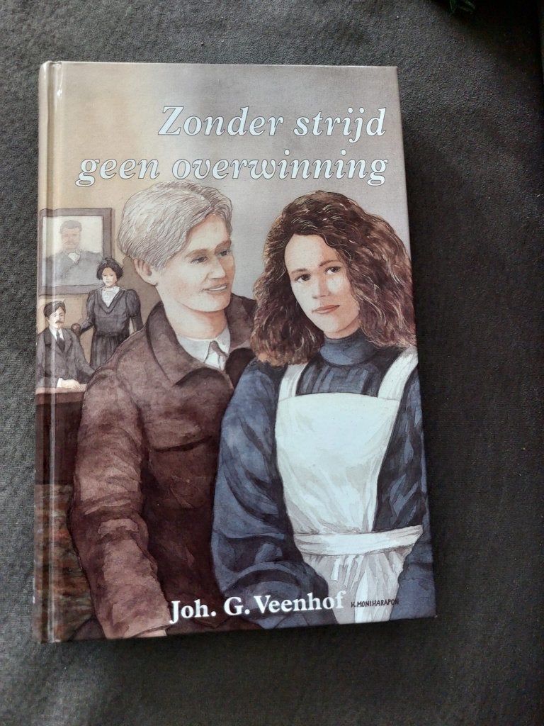 Zonder strijd geen overwinning - Joh. G. Veenhof, Ophalen of Verzenden, Tweede Wereldoorlog, Gelezen